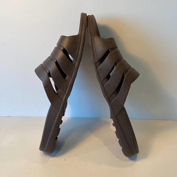 Oka-B Men's Grayson Slide Sandals Slides Flip Flops Rubber LL (9.5-10.5) - Picture 5 of 7